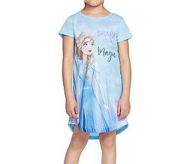 Disney Girls' Frozen 2 3-Pack Nightgown, FROZEN MAGIC 2, 6 - Image 4