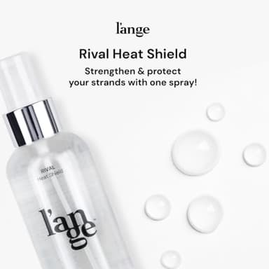 L'ANGE HAIR Rival Heat Shield | Heat Protection Spray for Hair | Prevents Frizz and UV Damage | Lightweight Thermal Protectant Spray | Adds Shine with Nourishing Oils and Keratin | 4 oz Bottle - Image 4