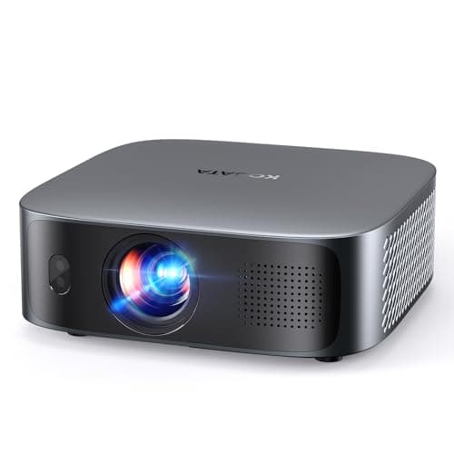 [Short Throw/1200ANSI/Built in Apps] Projector 4K with WiFi and Bluetooth, TOF Auto Focus Keystone Smart Projector for Dolby Audio Home Theater Movie, Kogata Outdoor Projector Portable Ceiling - Image 1