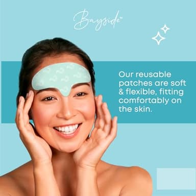 Forehead Wrinkle Patches Reusable | Non-Invasive Wrinkle Treatment for Fine Lines | Works with Face Lift Tape and Eye Patch Kits | Long-Lasting, Gentle Skin Care Solution | Includes Storage Tin - Image 5