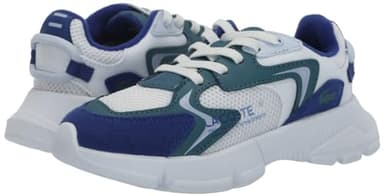 Lacoste Unisex-Child Infant's L003 Neo Sneaker, Blue/White, 4.5 - Image 7