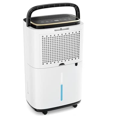 Sweetcrispy 4,500 Sq.Ft Energy Star Dehumidifier for Basement with Drain Hose, 50 Pint Portable Dehumidifiers for Home Bedroom Bathroom Large Room, Powerful Moisture Removal and Humidity Control - Image 1