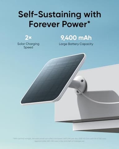 eufy Security 4G LTE Cam S330, 4K Cellular Solar Security Cameras Wireless Outdoor, Pan and Tilt, 4G and Wi-Fi Duo-Mode, AI Tracking, with SIM Card and 32GB SD Card, No WiFi, No Problem - Image 2