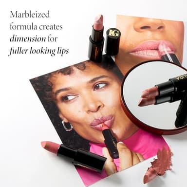 LAURA GELLER NEW YORK Italian Marble Sheer Lipstick - Berry Vanilla - Hydrating & Lightweight - Vitamin E & Caster Seed Oil - Cream Finish - Image 6