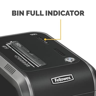 Fellowes Powershred 99Ci 18-Sheet 100% Jam-Proof Heavy Duty Crosscut Paper Shredder Machine for Office and Home, Black/Gray 3229904 - Image 4