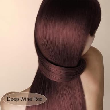 Deep Wine Red Hair Dye Shampoo 3 in 1 for Gray Hair, Instant Hair Dye for Men Women, Long-lasting & Natural Hair Color Shampoo, Effect in Minutes, 16.9 Fl Oz - Image 4