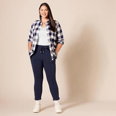 Amazon Essentials Women's Slim-Fit Tank Top, Pack of 2, White, Medium - Image 8