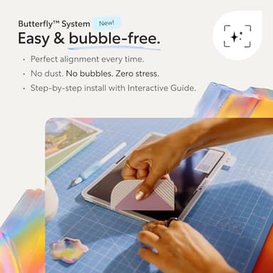 Paperlike 3 Screen Protector (2x) for iPad Air 13” (2024/25) & iPad Pro 13” (2024) – True Paper-Feel, Bubble-Free Install (Butterfly), Protects Pencil Tip - Image 4