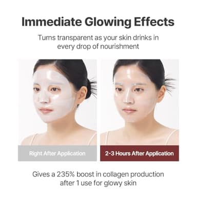 NACIFIC Rice Pepta Collagen Gel Face Mask (Rice Peptide) 4EA Set | Overnight Hydrogel Care for All Skin Types, Hydrating, Firming, Elasticity, Pore Minimizing, Glass Glow Skin | Korean Beauty - Image 6