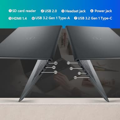 Dell Inspiron 15 3530 Touchscreen Laptop for Business, 15.6" FHD Touch Display, w/Office Lifetime License, 13th Gen Intel i7-1355U, 64GB RAM, 2TB SSD, Windows 11 Pro, External CD/DVD Drive, Wi-Fi 6 - Image 6