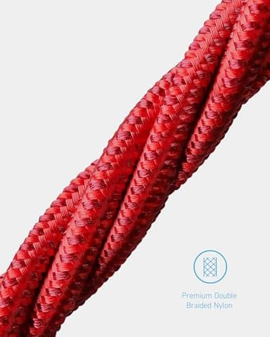 Anker USB C to USB C Cable (10FT, 2Pack), Type-C 100W Charger Cord Fast Charging for iPhone 17 Series,MacBook Pro 2020,Pixel and More(Red) - Image 6