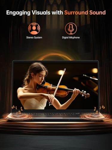 KAIGERR 2025 Gaming Laptop, 16.0inch Laptop Computer with AMD Ryzen 7 5825U(8C/16T, Up to 4.5GHz), 16GB RAM 512GB NVMe SSD Windows 11 Laptop, Radeon RX Vega 8 Graphics,WiFi 6, Backlit KB - Image 9