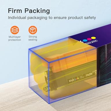 E-Z Ink Compatible Replacement for Brother TN229 TN229xl Toner Cartridges 4 Pack High Yield for MFC-L3780CDW HL-L3280CDW MFC-L3720CDW HL-L3220CDW HL-L3295CDW HL-L8245CDW TN-229 TN229 B/C/M/Y (4 Pack) - Image 5