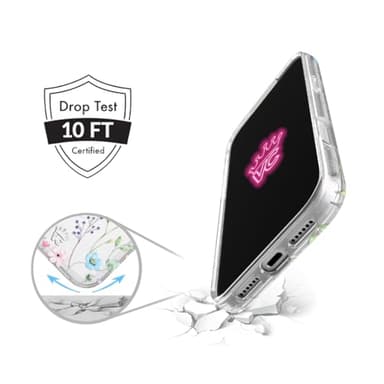 VELVET CAVIAR Case for iPhone 17 Pro Max | Compatible with MagSafe | 10ft Drop Tested | Cute Girly Protective Designer Cases for Women | Enchanted Floral Wildflowers - Image 6