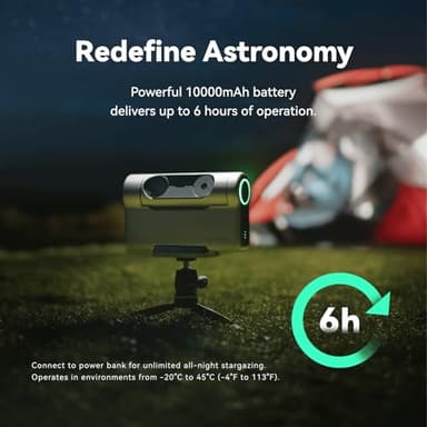 DWARFLAB Dwarf 3 Smart Telescope - Portable, Capture Astronomy/Wildlife/Panorama, EQ Mode, Cloud Processing, 4K Auto-Tracking, Ultra-Light 3lb, Suits All Ages - Image 6