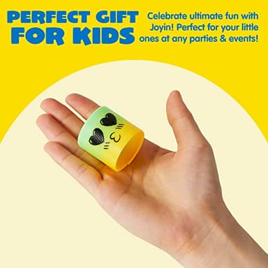 JOYIN 30 Pcs Spring Rainbow Party Favor, Mini Plastic Coil Spring Toy, Fidget Stress Coil Mini Springs Bulk Toys for Carnival Prize Birthday, Halloween Goodie Bag Stuffers - Image 5