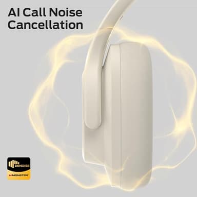 Monster Mission 200 Bluetooth Headphones, Wireless Headphones with 3 EQ Modes, Low Latency HiFi Stereo Foldable Lightweight Headset, 60H Playtime,Deep Bass for Home Office Cellphone PC Ect - Image 5