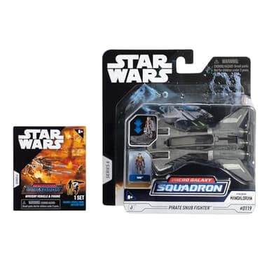 Star Wars Micro Galaxy Squadron Pirate Snub Fighter Mystery Bundle - 5-Inch and 2.5-Inch Vehicles with Accessories (Amazon Exclusive) - Image 3