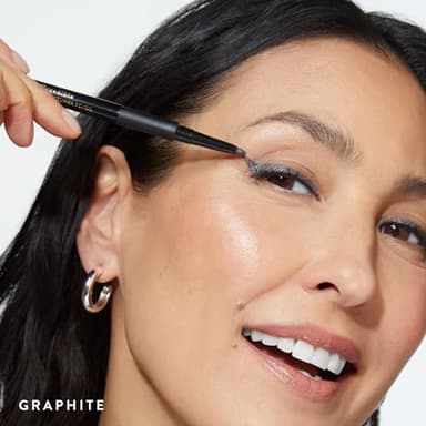 LAURA GELLER NEW YORK INKcredible Gel Eyeliner - Graphite - Waterproof Smudge-proof Eyeliner Pencil - Built in Sharpener - Image 2
