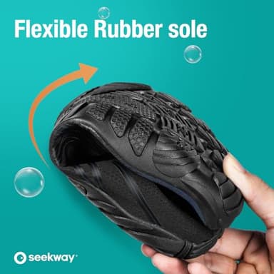 SEEKWAY Water Shoes for Women Adult Quick-Dry Aqua Sock Barefoot Men for Beach Swim River Pool Lake Hiking Kayaking Surfing - Image 2