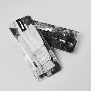 VICE Golf Duro White | Golf Glove | Features: Highly Durable Synthetic Suede, Great fit and Feel - Image 4