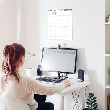 Beautiful 2025-2026 Wall Calendar - Runs from January 2025 until July 2026 – 14.5"x11.5" Office Wall Calendar for Easy Organizing - Image 7