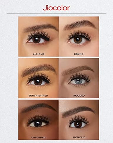 Jiocolor Fake Lashes Natural Look Wispy Fluffy Lashes 3D Faux Mink Lashes False Eye Lashes Reusable 7 Pairs False Eyelashes 13MM - Image 6