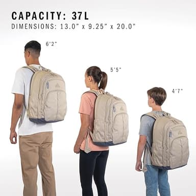 adidas Prime Backpack for Work, Travel Bag for Women and Men with Padded Compartment for Laptop, Carbon Grey/Rose Gold/2, One Size - Image 6