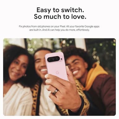 Google Pixel 9 Pro - Unlocked Android Smartphone with Gemini, Triple Rear Camera System, 24-Hour Battery, and 6.3" Super Actua Display - Porcelain - 512 GB - Image 9