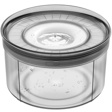 Techphardo 1Gallon No Spill Dog Water Bowl-3.8L Large Capacity, BPA-Free, Anti-Splash & Anti-Digging Design with Non-Slip Base, for Messy Drinkers - Image 1