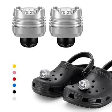 Croc Nuts & Big Toe Charms with Light-Up Features for Kids & Adults - Image 1