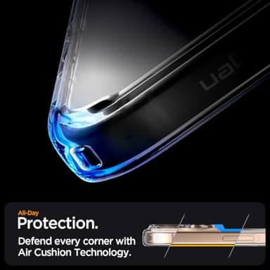 Spigen for iPhone 16 Pro Case, Ultra Hybrid MagFit [Anti-Yellowing] [Compatible with Magsafe] - Clear Gold - Image 7