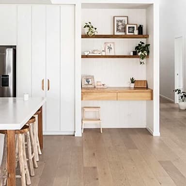 QEEIG Floating Shelves for Wall 47.2" Extra Long - Wall Shelf Bathroom Kitchen Living Room Bedroom Farmhouse Home Decor Display Bookshelf Large 47.2 x 9.3 inch Set of 2, Rustic Brown (008-120BN) - Image 6