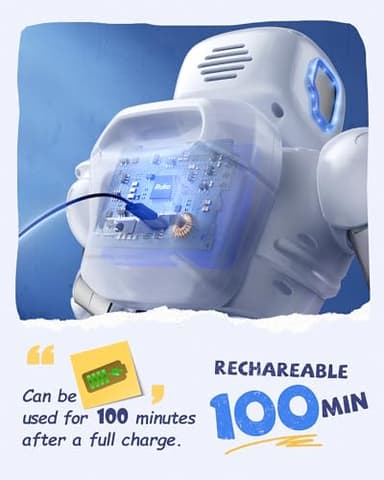 Ruko 1088 Smart Robots for Kids, Large Programmable Interactive RC Robot with Voice Control, APP Control, Present for 4 5 6 7 8 9 Years Old Kids Boys and Girls - Image 7