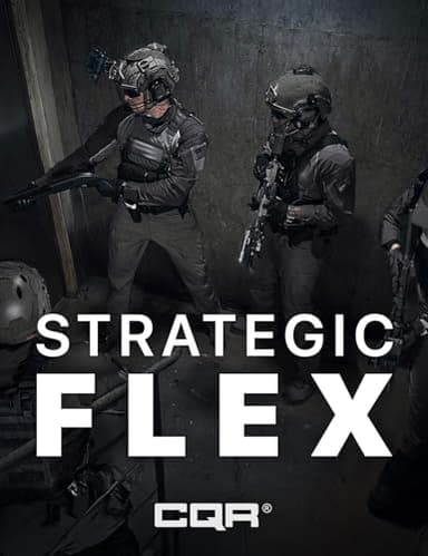 CQR Men's Flex Ripstop Tactical Pants, Water Resistant Stretch Cargo Pants, Lightweight EDC Hiking Work Pants, Breacher Charcoal, 32W/32L - Image 3