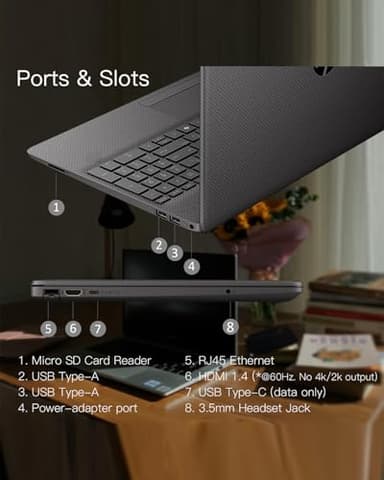 HP 250R-Series Premium Business Laptop - w/Office Lifetime & Free CD/DVD Drive • 15.6" Full HD • RJ45 • i3 1315U (Up to 4.5Ghz) • Wi-Fi 6 -Windows 11 Pro w/Laptop Bundle(64GB RAM | 2TB SSD) - Image 7