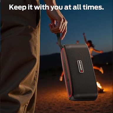 Monster Shock Portable Bluetooth Speaker,30W Loud Sound, IPX6 Waterproof Speaker,17 Hours Playback, Bluetooth 5.4 TWS Pairing Portable Wireless Speaker for Home, Outdoors - Image 3