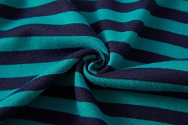 Family Feeling Baby Boys Striped Black Blue Pajamas Long Sleeve 100% Cotton Toddler Kid Pjs 18-24 Monthes - Image 5