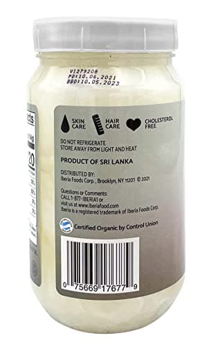 Iberia Organic Virgin Unrefined Coconut Oil, 14 Ounce - Image 3