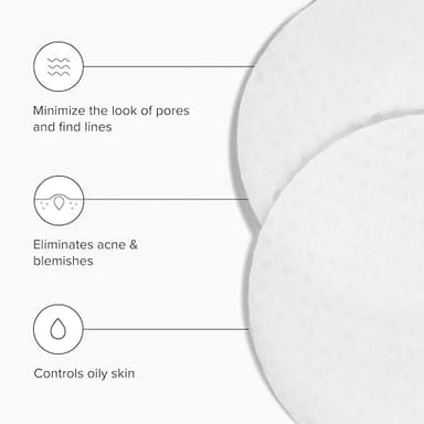 DRMTLGY Tingl Exfoliating Face & Body Pads – Glycolic, Lactic & Salicylic Acid for Acne, Pores, Blackheads & Wrinkles – AHA BHA Toner Pads for Oily Skin, Anti-Aging, FSA/HSA Eligible – 60 Count - Image 4