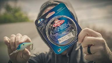 Berkley Vanish®, Clear, 17lb | 7.7kg, 250yd | 228m Fluorocarbon Fishing Line, Suitable for Saltwater and Freshwater Environments - Image 2