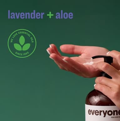 Everyone 2-in-1 Lotion for Hands/Body, 32 ounce (Pack of 2) Lavender and Aloe made with Essential Oils for Men and Women - Image 4
