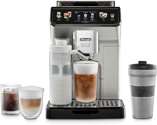 De'Longhi Eletta Explore Fully Automatic Espresso Machine with Cold Brew, ECAM45086S (Renewed) - Image 1