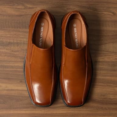 Bruno Marc Men's Slip on Dress Loafers Shoes, Brown, Size 14W, Statewide-01 - Image 2