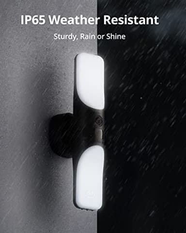 eufy Security S100 Wired Wall Light Cam (2-Pack), Security Camera Outdoor, 2K Camera with 1200 Lumen Light, Color Night Vision, Motion Activated Light, AI Smart Detection, IP65 Waterproof - Image 7