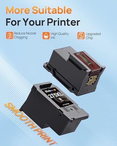 275 XL 275XL Black Ink Cartridges Replacement for Canon Ink 275 275XL Ink Cartridges for Canon Printers PIXMA TS3520 TS3522 TS3720 TS3722 TR4720 TR4722 TR4723 (2 Pack, Black) - Image 5
