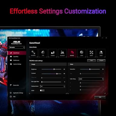 ASUS ROG Strix 27” 1440P USB-C HDR Gaming Monitor (XG27ACMG) - QHD (2560x1440), 270Hz, 1ms, Fast IPS, Extreme Low Motion Blur Sync, G-SYNC Compatible, DisplayWidget, Tripod Socket, 3 yr Warranty - Image 7