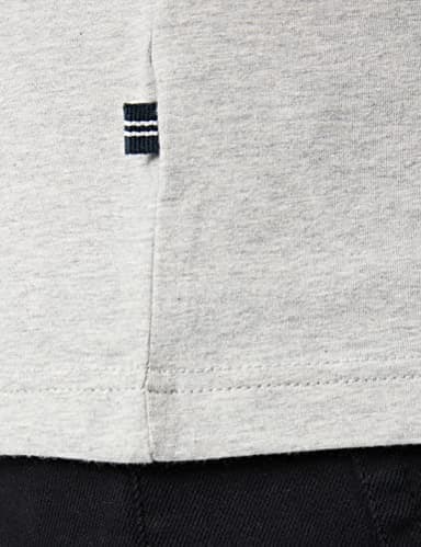 Nautica Men's Big & Tall Solid Crew Neck Short-Sleeve Pocket T-Shirt, Grey Heather, 3X Big - Image 5