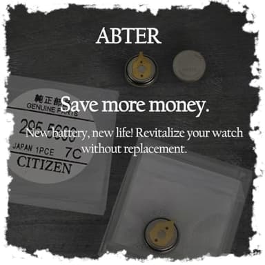 Abtter for Citizen Watch Capacitor Battery,Model 295-5600 MT920 295-56, Compatible with Eco Drive C650 E810 E811 7821 B620 - Image 6