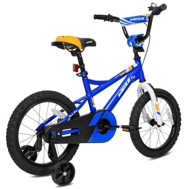 WEIZE Kids Bike,16 Inch Children Bicycle for Boys Girls Ages 4-12 Years Old, Rider Height 38-48 Inch, Coaster Brake, Blue - Image 4
